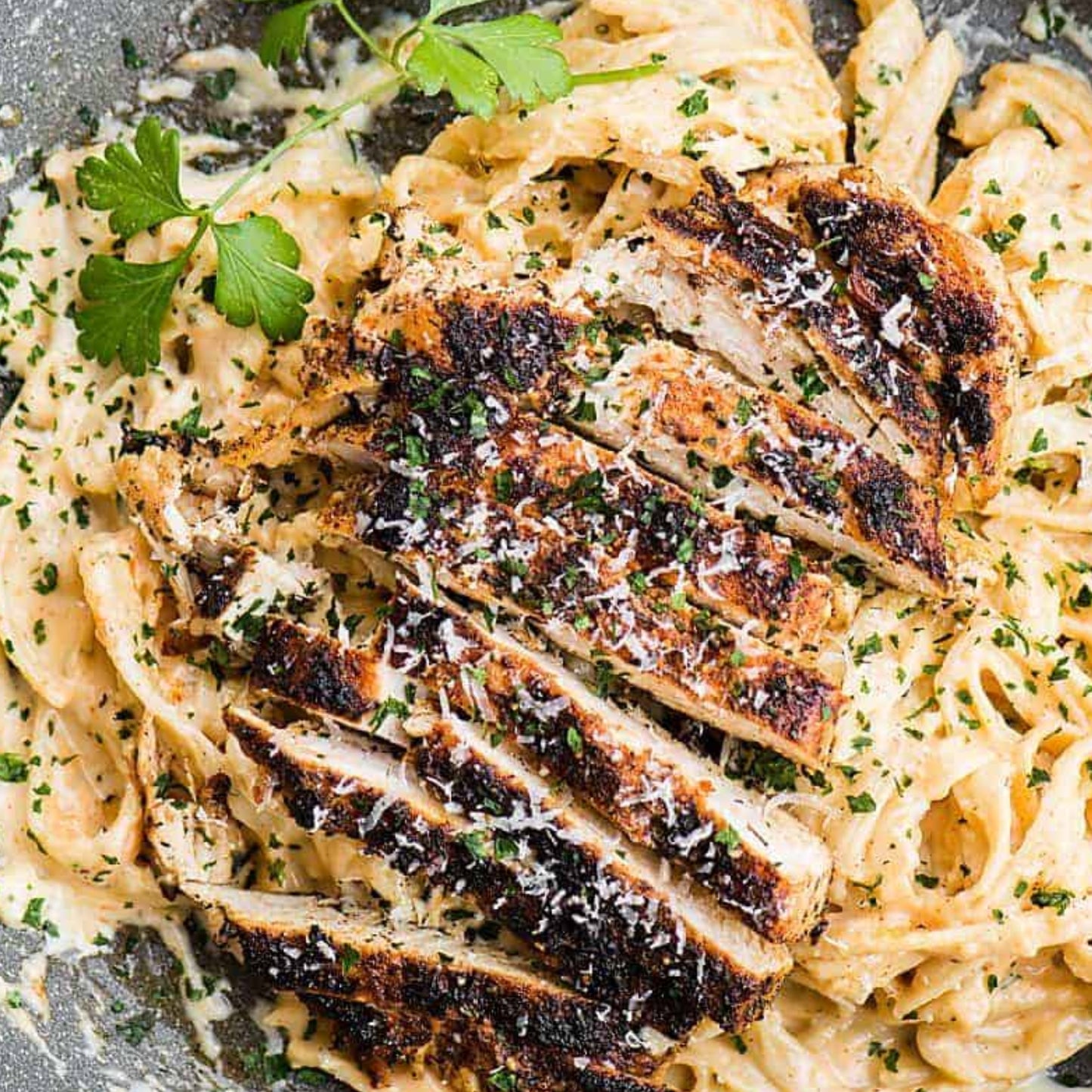 KIOSK - M.) Grilled Chicken Alfredo