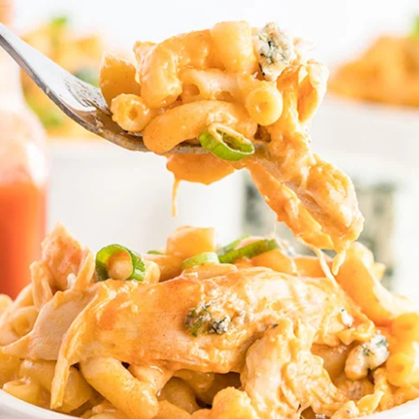 Z.) Buffalo Chicken Mac & Cheese