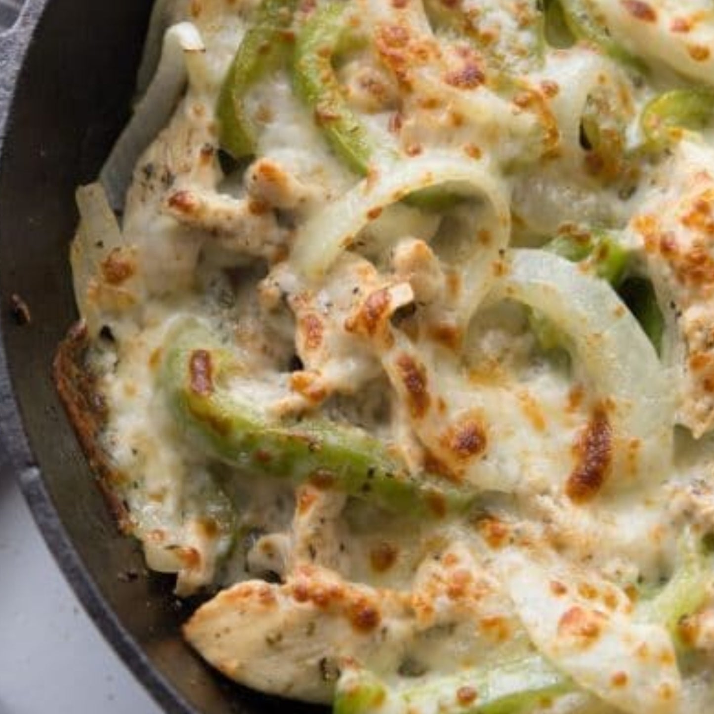 W.) Chicken Philly Cheesesteak Bowl